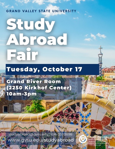 GVSU Study Abroad Fair